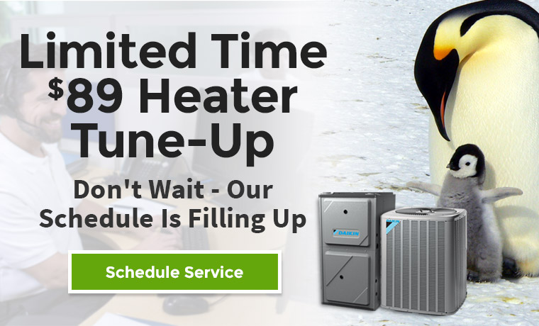 Limited Time $89 Heater Tune-Up
